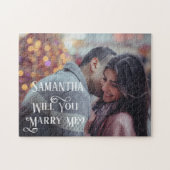 Puzzle Me Marierez-Vous Proposition Personnaliser Photo (Horizontal)