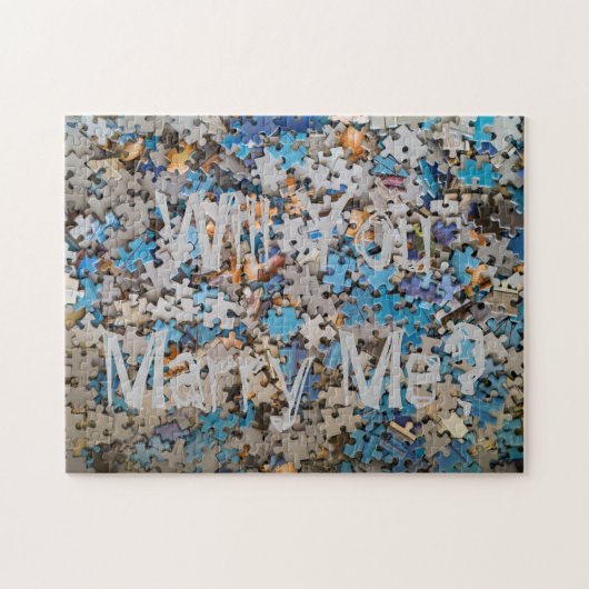 Puzzle Me marierez-vous une proposition de mariage cachée (Horizontal)
