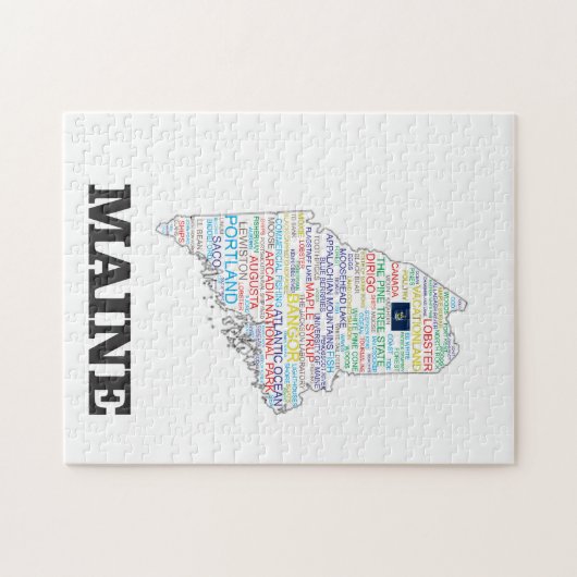 PUZZLE ME STATE COLLAGE (Horizontal)