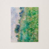 Puzzle Meadow by Auguste Renoir Green Woman Child (Vertical)