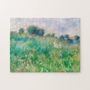 Puzzle Meadow by Auguste Renoir Green Woman Child