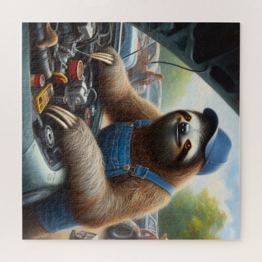 Puzzle Mécanique de fentes (Horizontal)