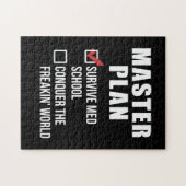 Puzzle Med School Graduation Master Plan (Horizontal)