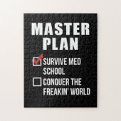 Puzzle Med School Graduation Master Plan (Vertical)