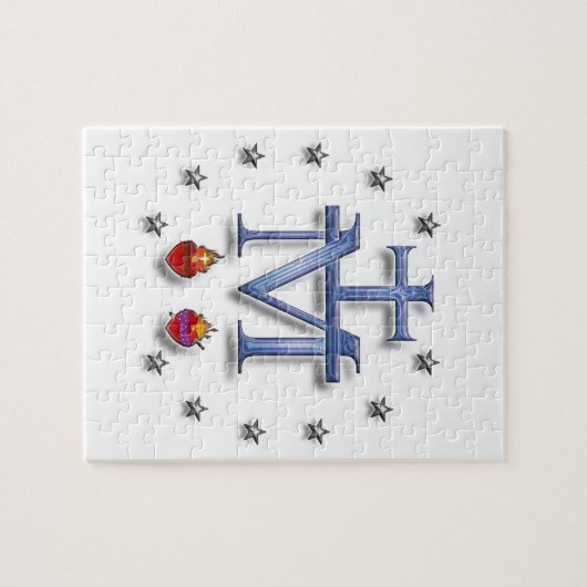 Puzzle Médaille miraculeuse (Horizontal)