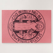 Puzzle Médaille Saint Benoît (Horizontal)