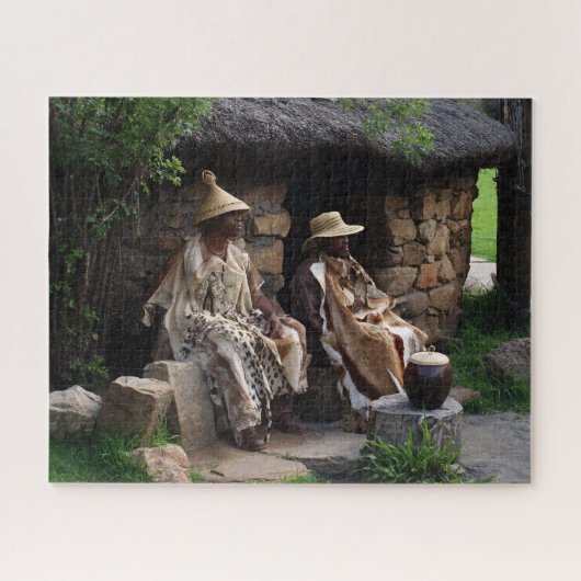 Puzzle Médecin traditionnel du chef Basotho. (Horizontal)