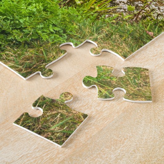Puzzle Medieval clapper bridge over river in Dartmoor UK (Côté)