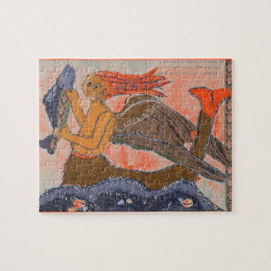 Puzzle Medieval Merman/Mermaid