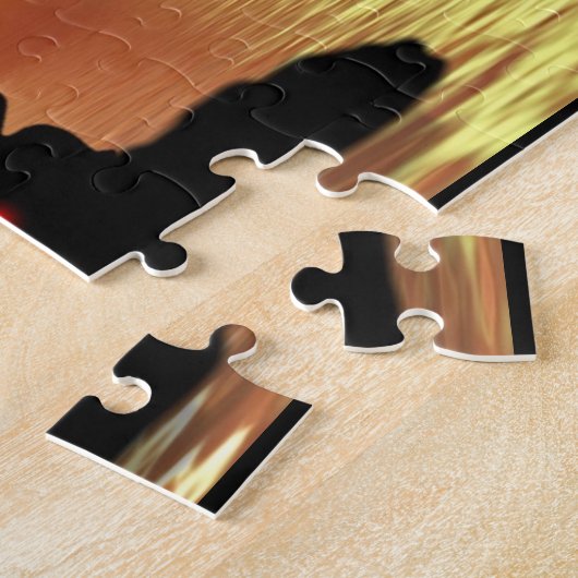 Puzzle méditant de Chakra (Côté)