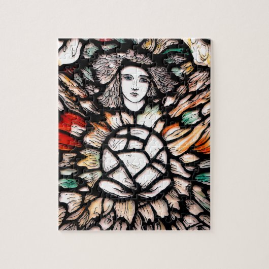 Puzzle Méditation en couleurs. (Vertical)