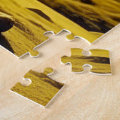 Puzzle Méditation féminine sous la lune céleste (Côté)