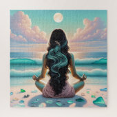 Puzzle Méditation Harmonie sur la plage (Vertical)