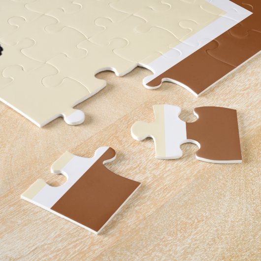 Puzzle Medovik Slice de gâteau miel russe dessert ukraini (Côté)