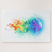 Puzzle Méduse arc-en-ciel (Horizontal)