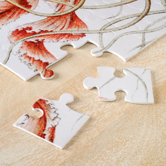 Puzzle Méduse, Discomedusae par Ernst Haeckel (Côté)