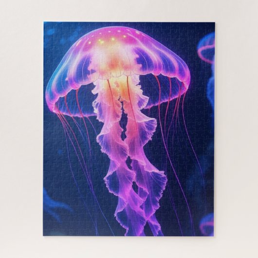Puzzle Méduse Océan Vie sous-marine (Vertical)