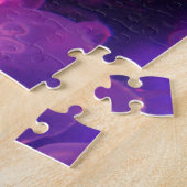 Puzzle Méduse rose et pourpre (Côté)