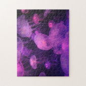 Puzzle Méduse rose et pourpre (Vertical)