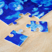 Puzzle Méduses en mer bleue profonde (Côté)