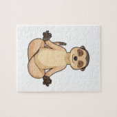 Puzzle Meerkat à la méditation de Yoga (Horizontal)
