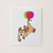 Puzzle Meerkat avec ballon (Vertical)