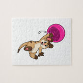 Puzzle Meerkat avec ballon (Horizontal)