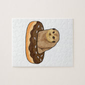 Puzzle Meerkat avec Donut (Horizontal)