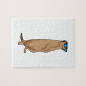 Puzzle Meerkat avec lunettes de soleil (Horizontal)
