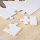 Puzzle Meerkat comme infirmière avec coeur (Côté)