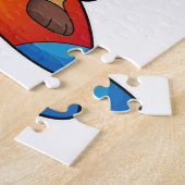 Puzzle Meerkat comme surfeur avec Surfer (Côté)