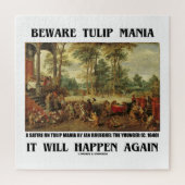 Puzzle Méfiez-vous Tulip Mania Il arrivera à nouveau Brue (Vertical)