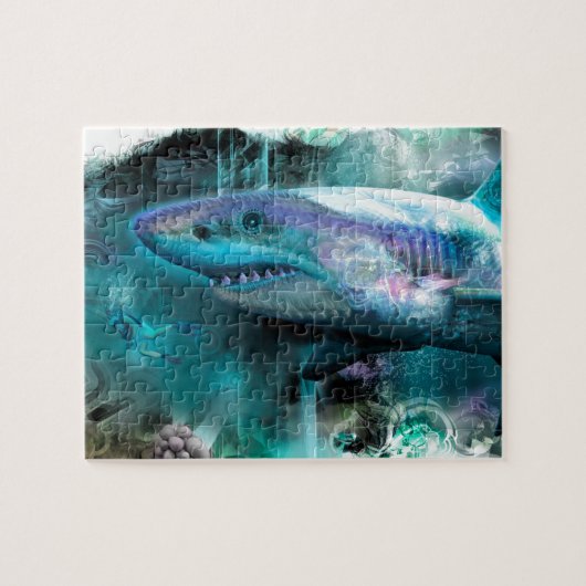Puzzle Megalodon (Horizontal)