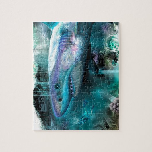 Puzzle Megalodon (Vertical)