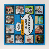 Puzzle Meilleur Frère du monde 12 Photo Comic Book Fun Bl (Horizontal)