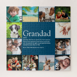 Puzzle Meilleur grand-père, grand-père, Papa Définition 1