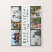 Puzzle Meilleur grand-père Moderne 6 Photo Collage de pho (Vertical)