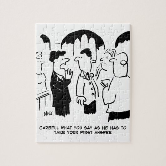 Puzzle Meilleur homme Avertissement à la mariée (Vertical)