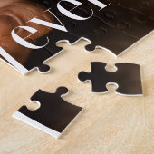 Puzzle Meilleur Papa Jamais Moderne Classique Simple Phot (Côté)