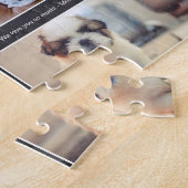 Puzzle Meilleur papa Jamais Personnalisé Photo Collage Fa (Côté)