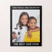 Puzzle Meilleur papa jamais photo (Vertical)