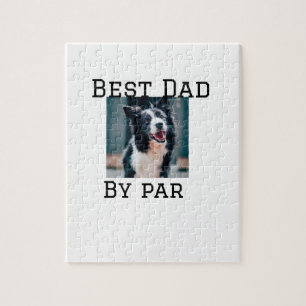 Puzzle Meilleur papa par par chien animal photo moderne s