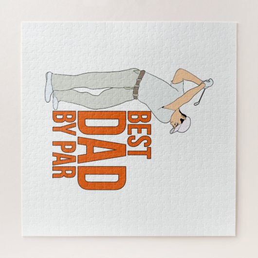 Puzzle Meilleur papa par rapport (Horizontal)