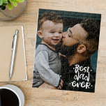 Puzzle Meilleur papa personnalisé Fête des pères photo ve<br><div class="desc">Demandez à papa de se découvrir quel est votre message pour la fête des pères. Meilleur script papa sur un puzzle photo personnalisé fournira juste le plaisir.</div>