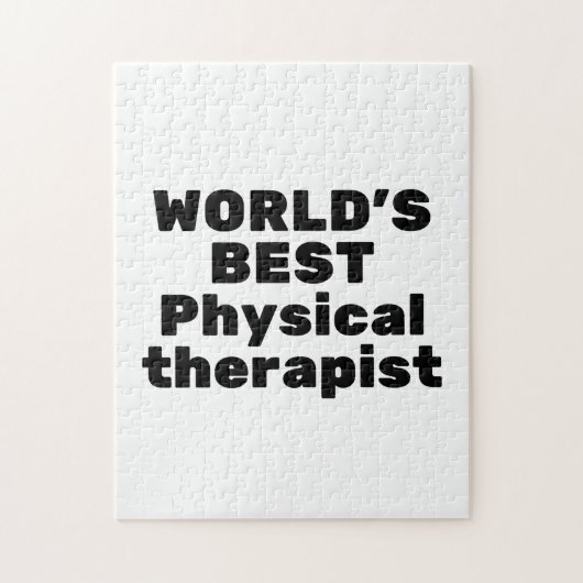 Puzzle Meilleur physiothérapeute du monde (Vertical)