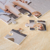 Puzzle Meilleure grand-mère | Collage photo couleur bloc (Côté)