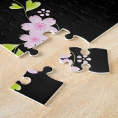 Puzzle Meilleure grand-mère jamais - Rose Floral (Côté)