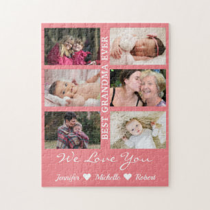 Puzzle Meilleure grand-mère toujours personnalisée Photos