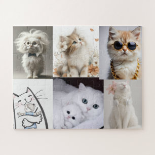 Puzzle Meilleure Maman de Chat Photo de Compagnon – Perso