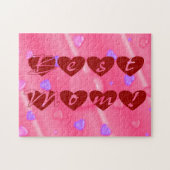 Puzzle Meilleure maman en Hearts (Horizontal)